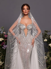 bridal gown