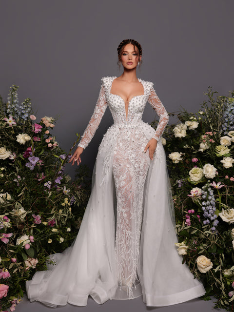 bridal gown