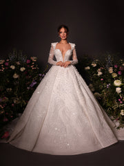 bridal evening gown