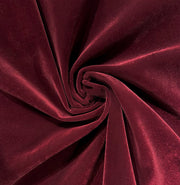 burgundy fabric